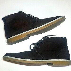 H&M men suede brown shoes/boots